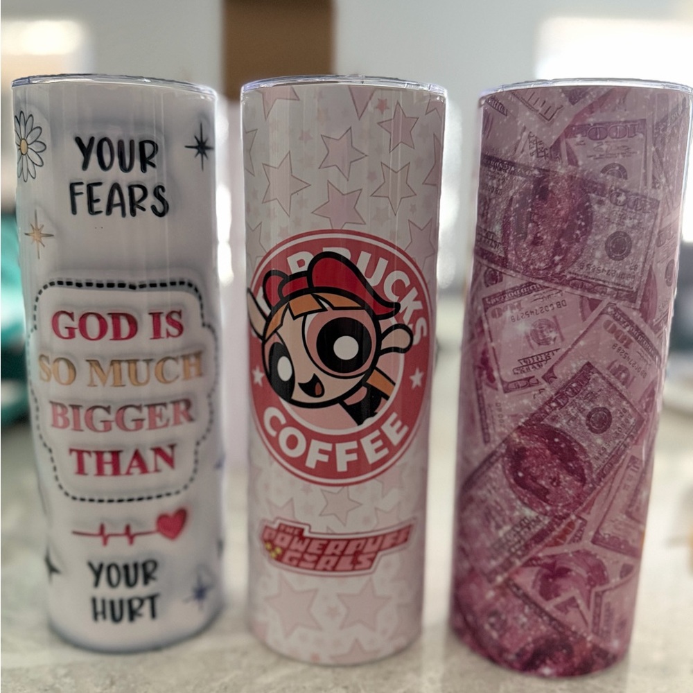 20oz custom made 20oz tumblr cups